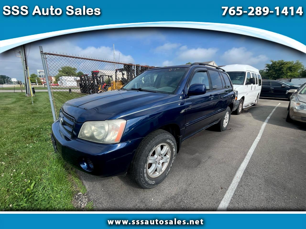 2002 Toyota Highlander Limited V6 4WD
