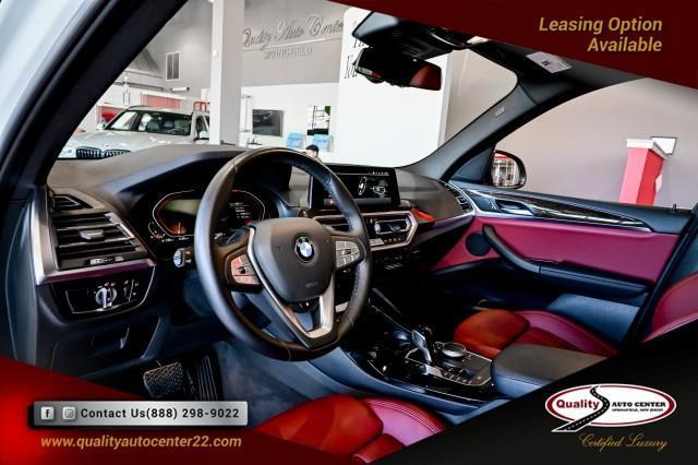 2023 BMW X3 xDrive30i, RED INTERIOR, Pano Roof, Convenience Pk