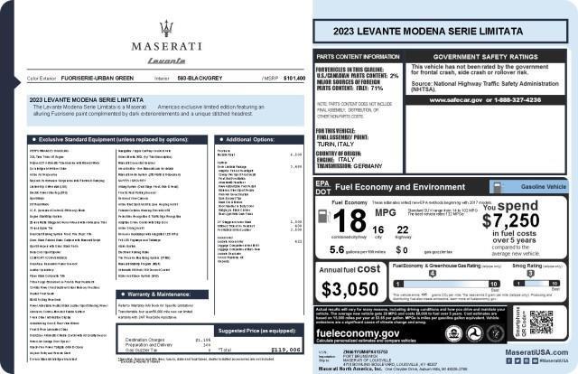 Maserati Levante  2023