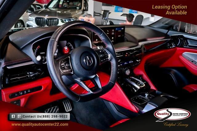 2023 Acura MDX w/A-Spec Package, 2-Tone RED Interior