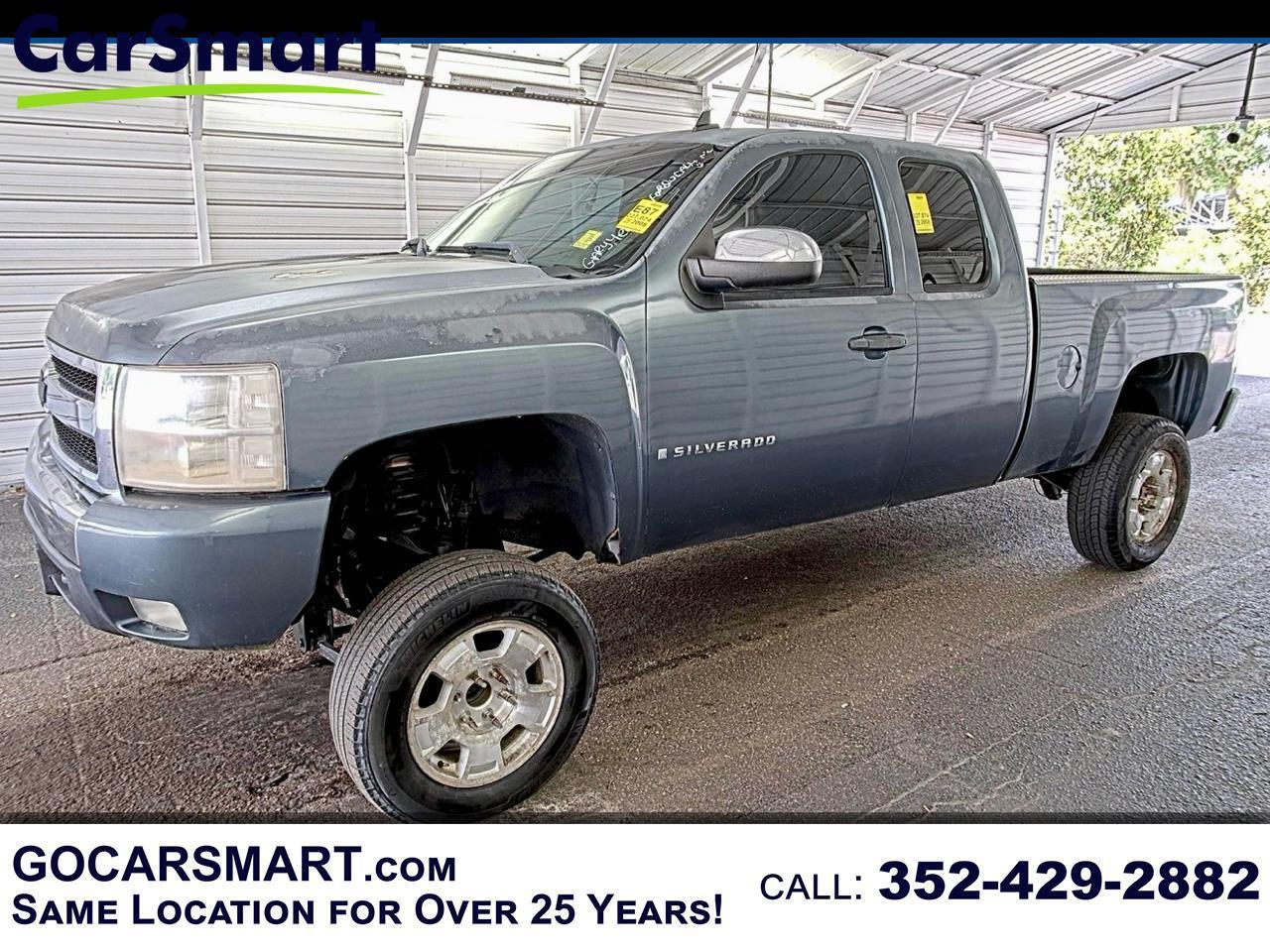 Chevrolet Silverado 1500 4WD Ext Cab 134.0" LT w/1LT 2008