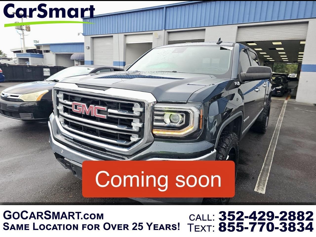 GMC Sierra 1500 SLT Crew Cab 4WD SWB 2018