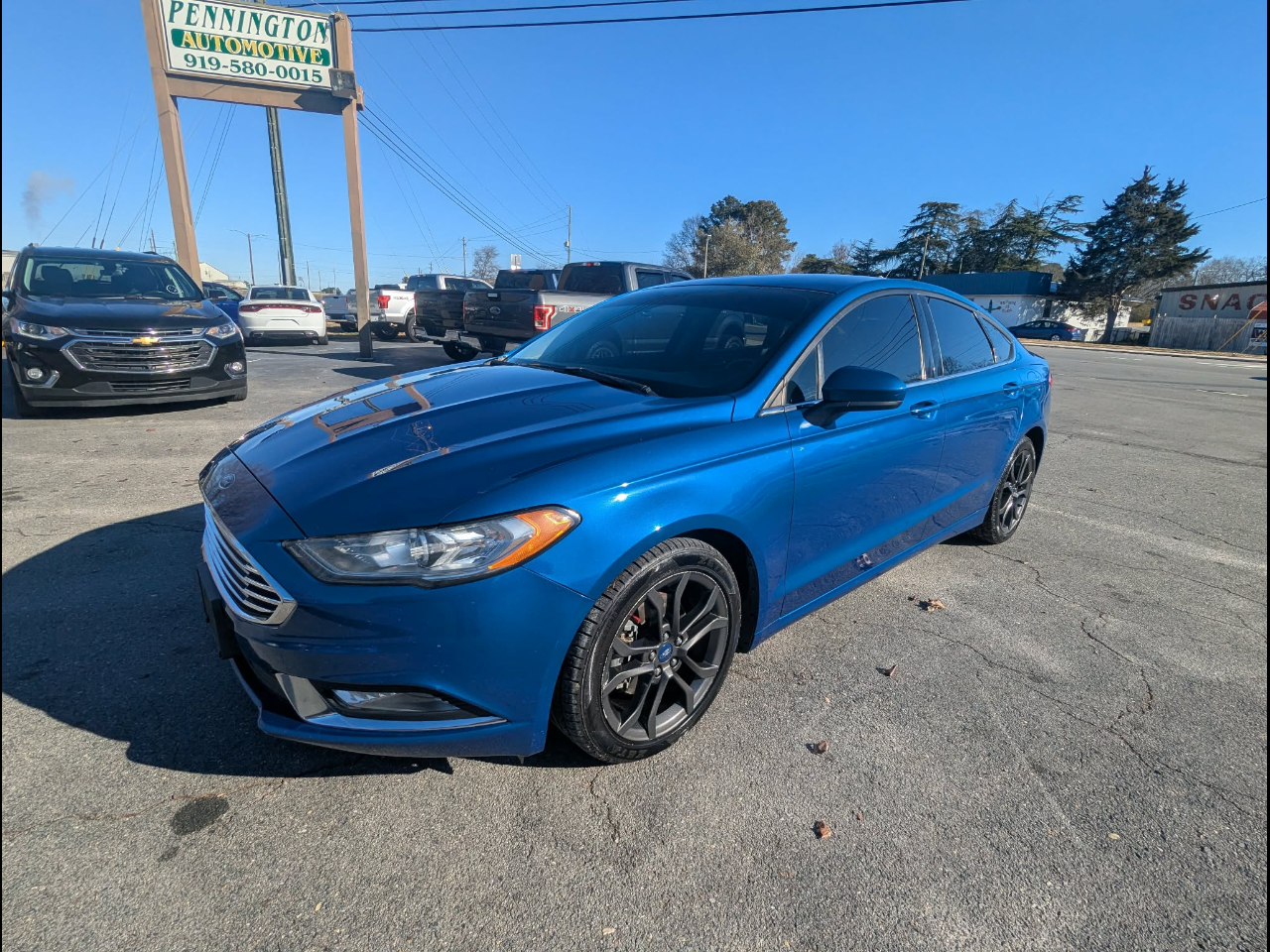 2018 Ford Fusion S