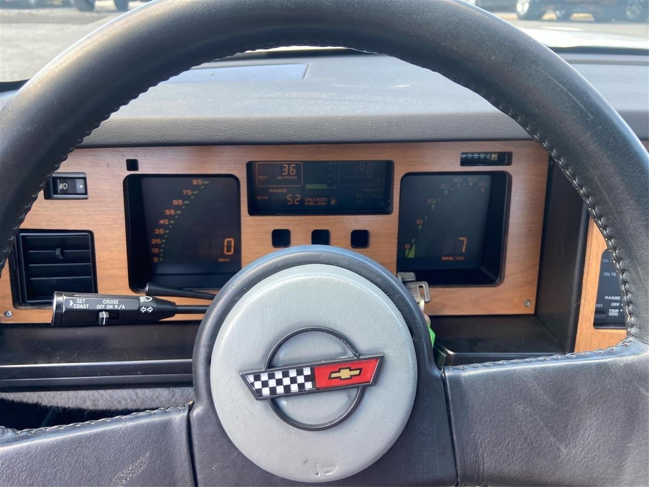 Chevrolet Corvette Hatchback 1987