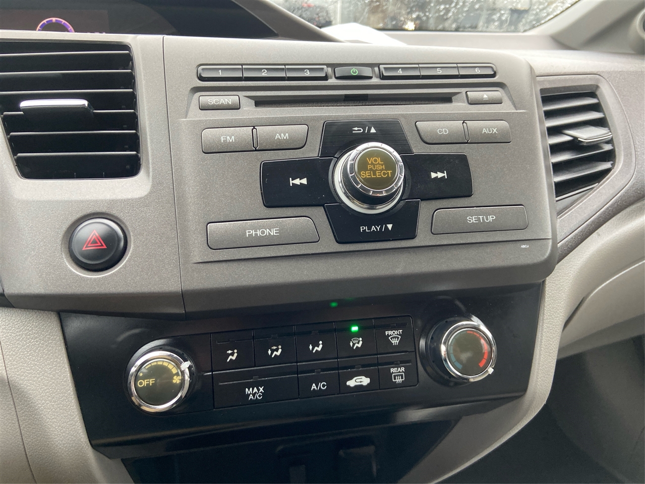 Honda Civic EX Sedan 5-Speed AT 2012