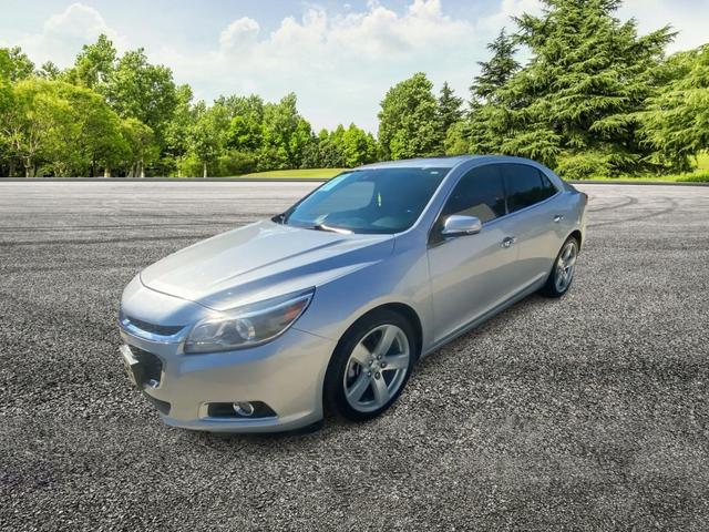 Silver 2015 Chevrolet Malibu Sedan Front-Wheel Drive Automatic