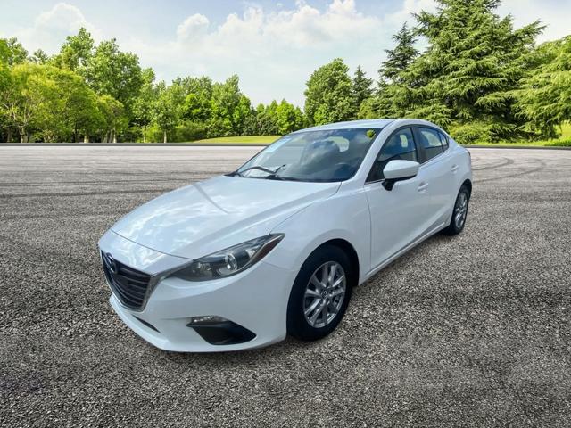 White 2016 Mazda MAZDA3 Sedan Front-Wheel Drive Automatic