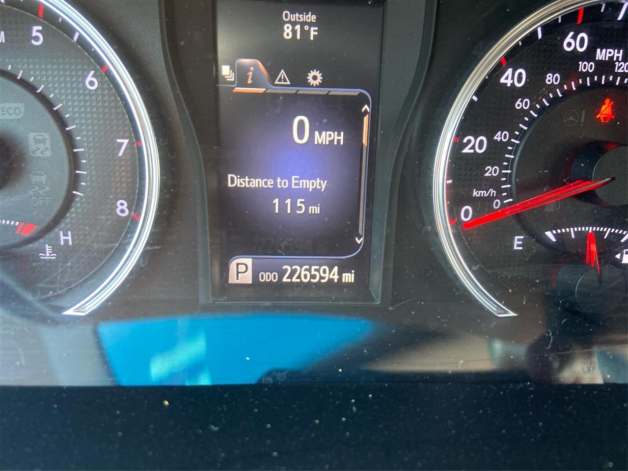 Toyota Camry LE 2016
