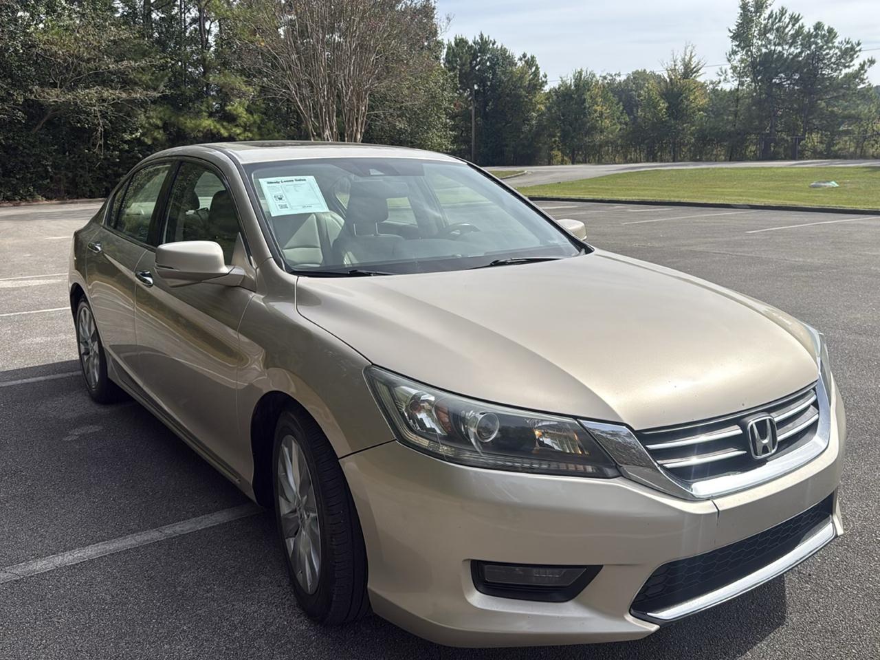 Honda Accord EX-L Sedan CVT 2014