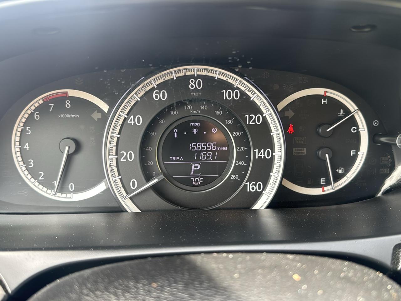 Honda Accord EX-L Sedan CVT 2014