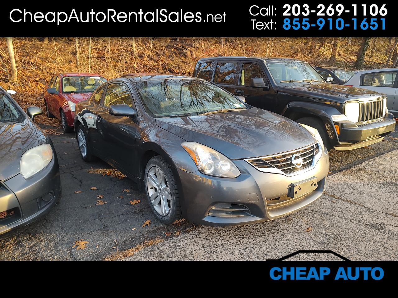 2010 Nissan Altima 2.5 S 6M/T Coupe