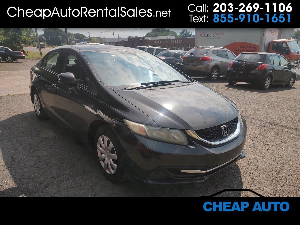 2013 Honda Civic LX Sedan 5-Speed AT