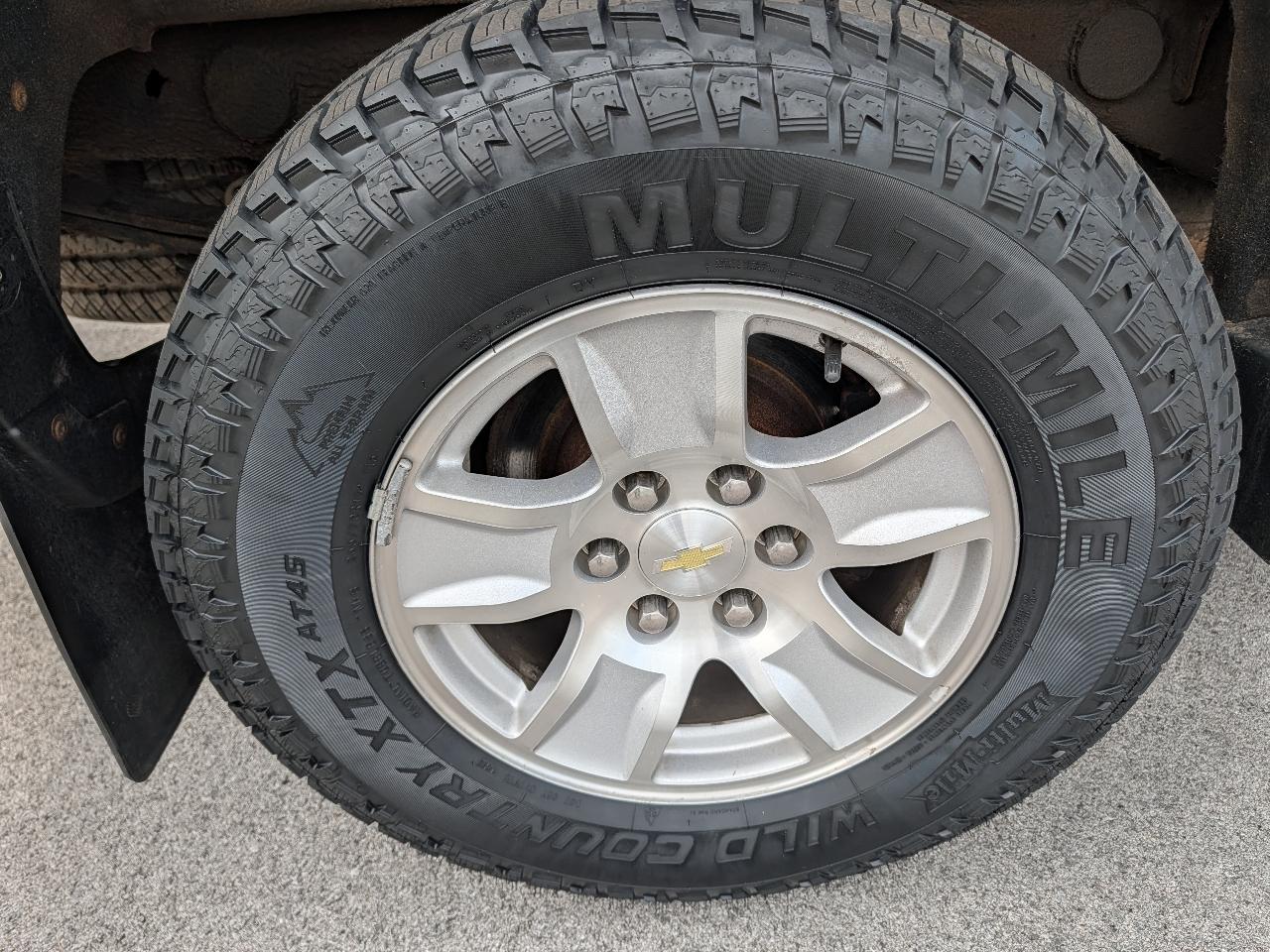 Chevrolet Silverado 1500 4WD Double Cab 143.5" LT w/1LT 2015