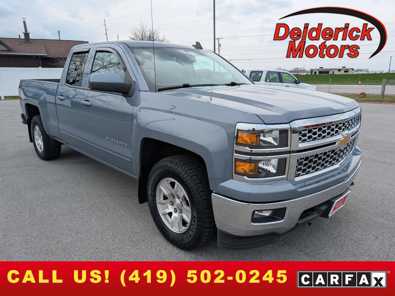 2015 Chevrolet Silverado 1500 4WD Double Cab 143.5" LT w/1LT