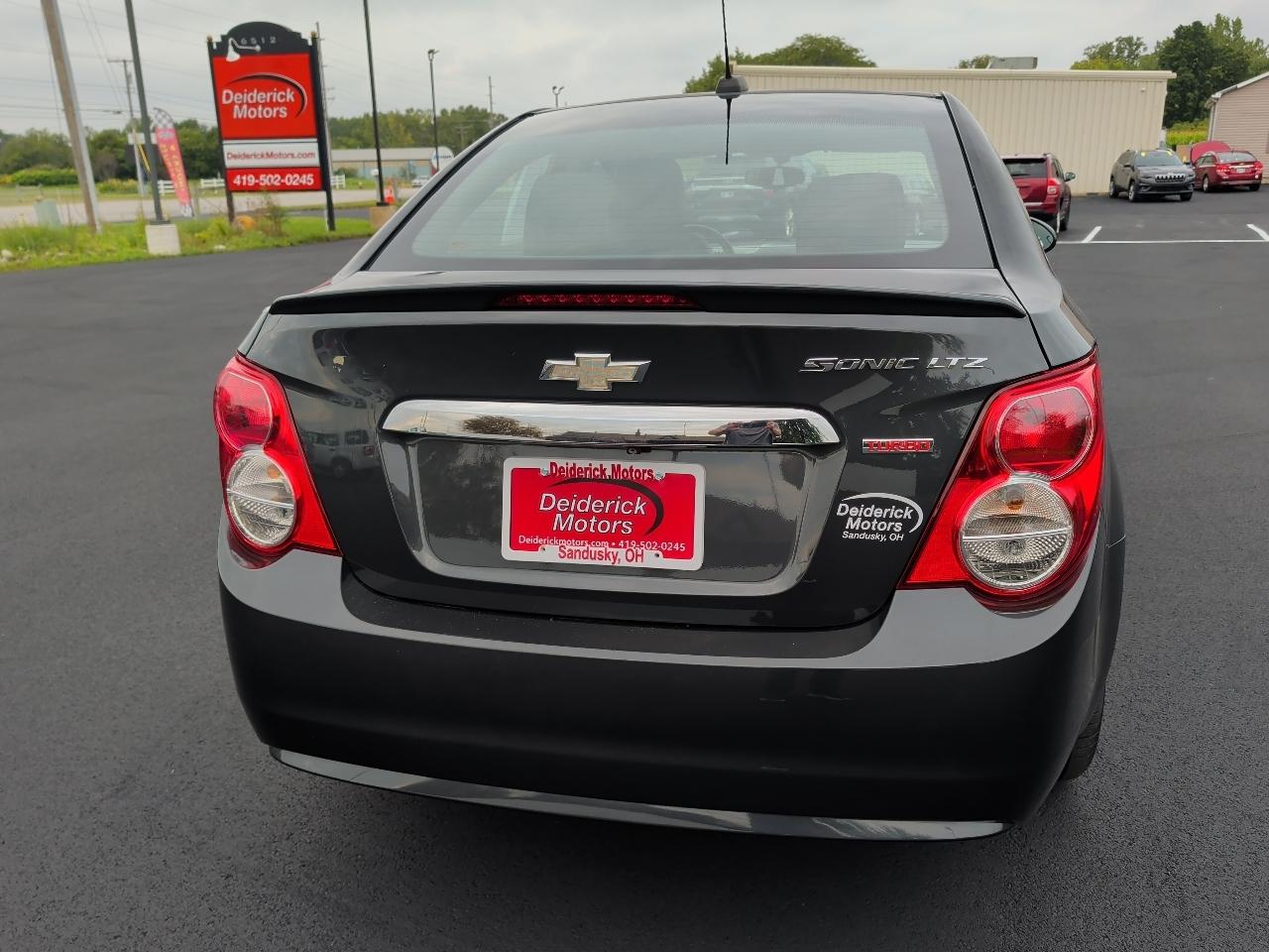 Chevrolet Sonic 4dr Sdn Auto LTZ 2015