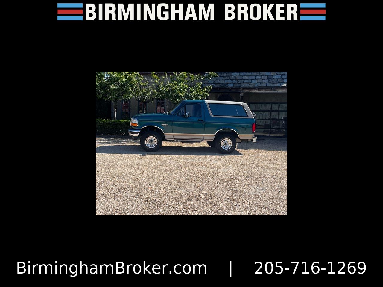 1996 Ford Bronco 105" WB Eddie Bauer