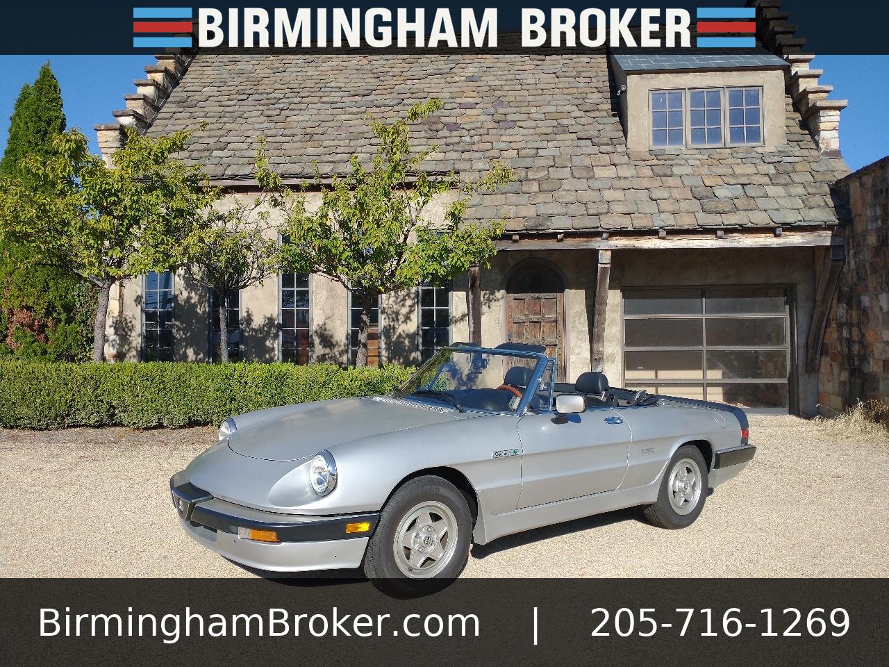 1986 Alfa Romeo Alfa Romeo 2dr Convertible Quadrifoglio