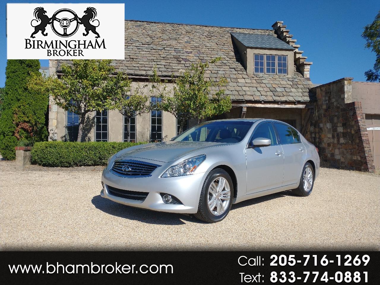 2013 Infiniti G37 Sedan 4dr Journey RWD