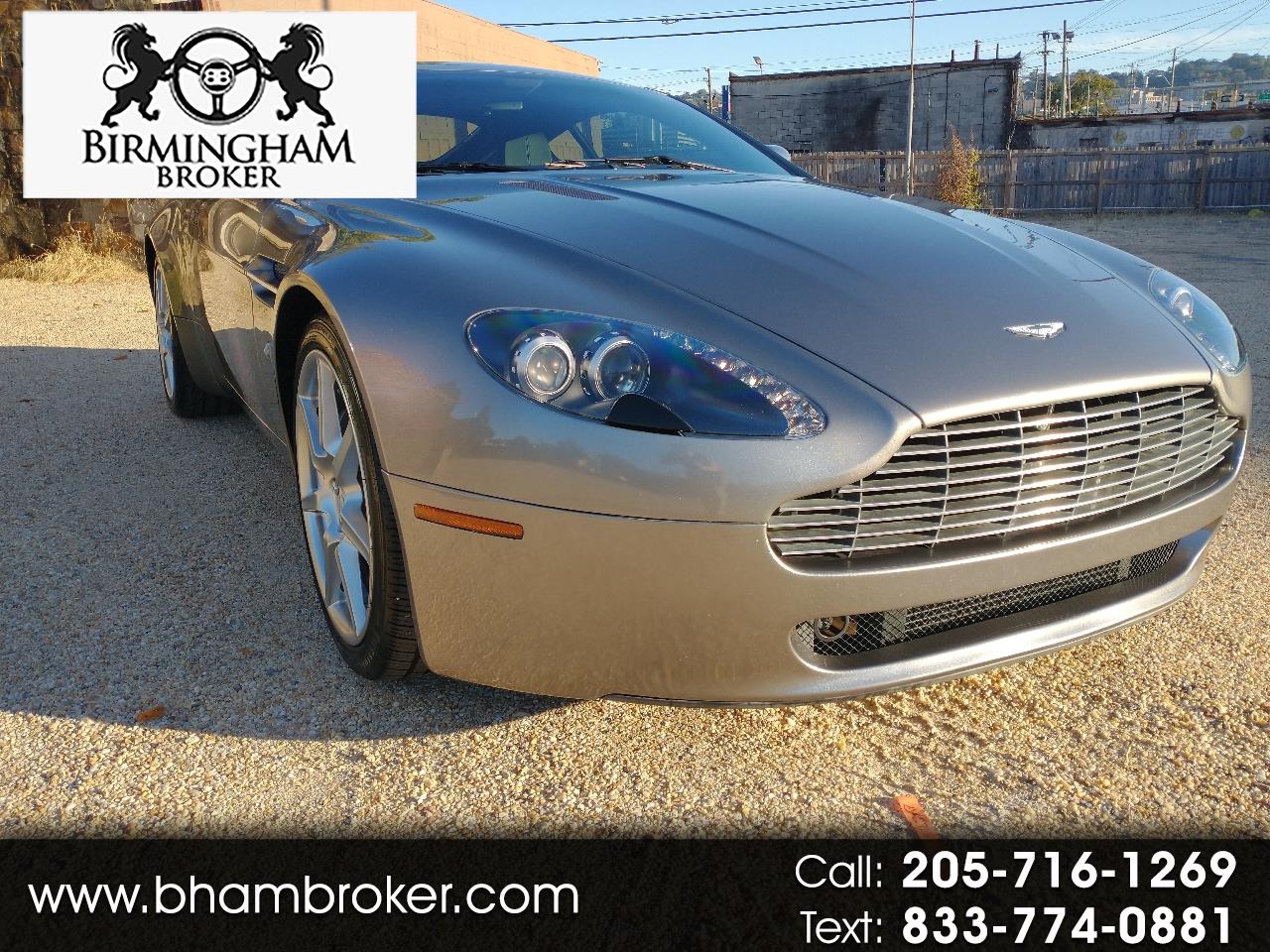 2007 Aston Martin Vantage 2dr Cpe Manual