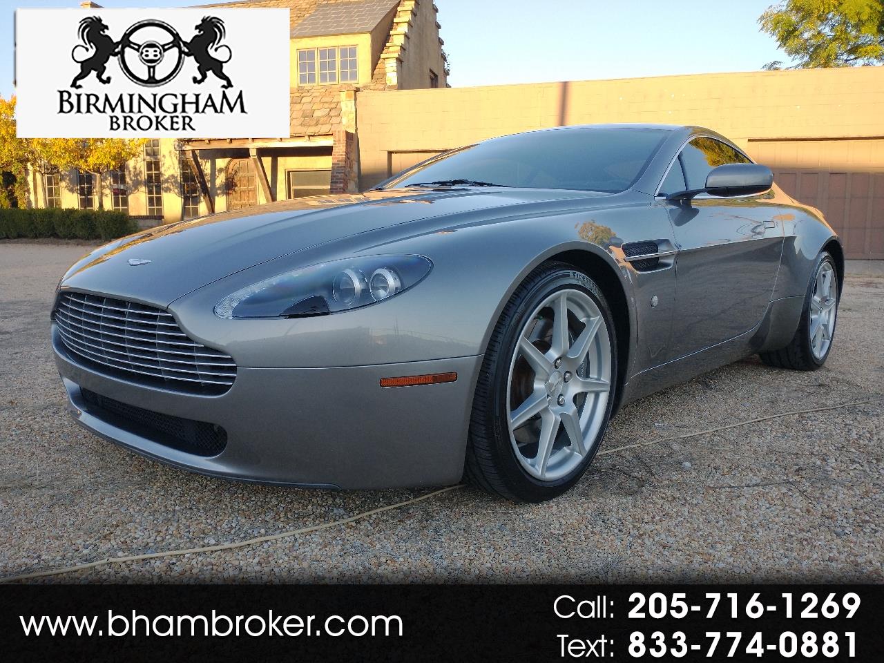 2007 Aston Martin Vantage 2dr Cpe Manual