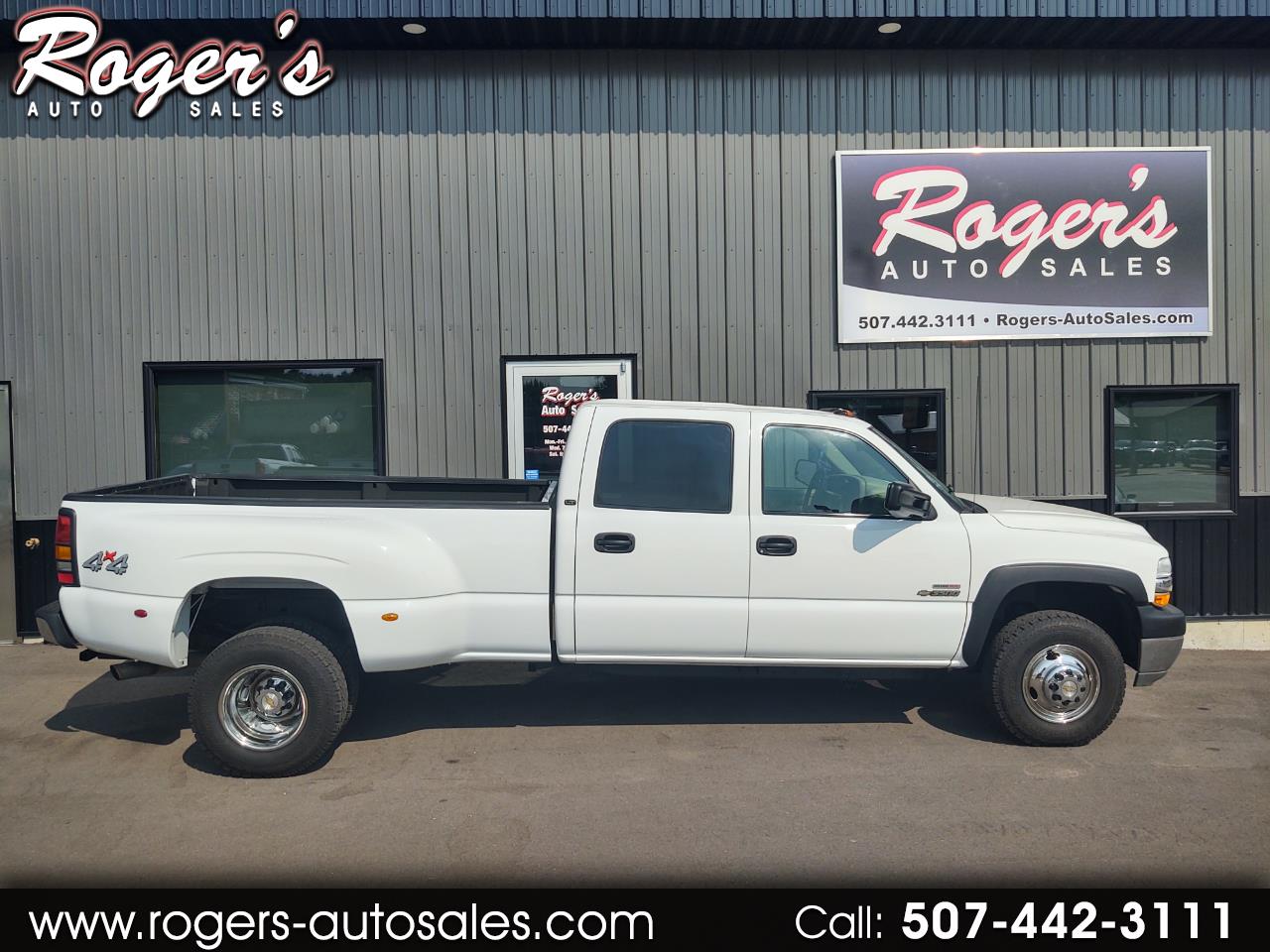 Used 2001 Chevrolet Silverado 3500 Crew Cab 167" WB 4WD DRW LT for Sale