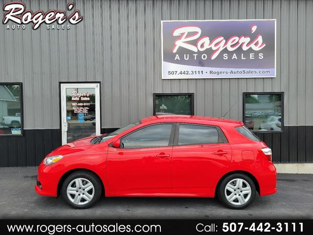 Red 2011 Toyota Matrix Hatchback Front-Wheel Drive Automatic