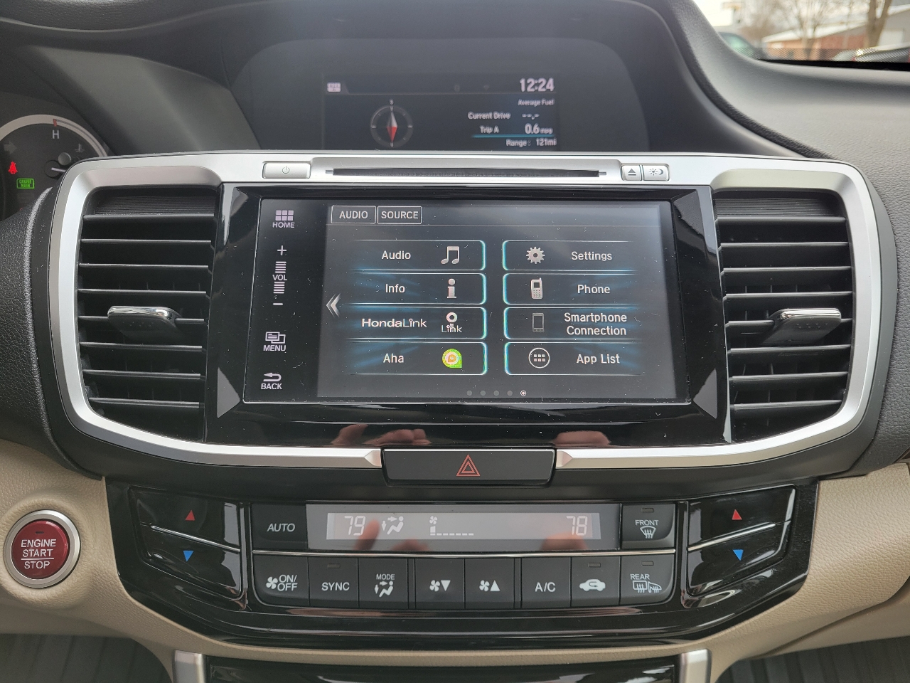 Honda Accord Sedan EX-L CVT 2016