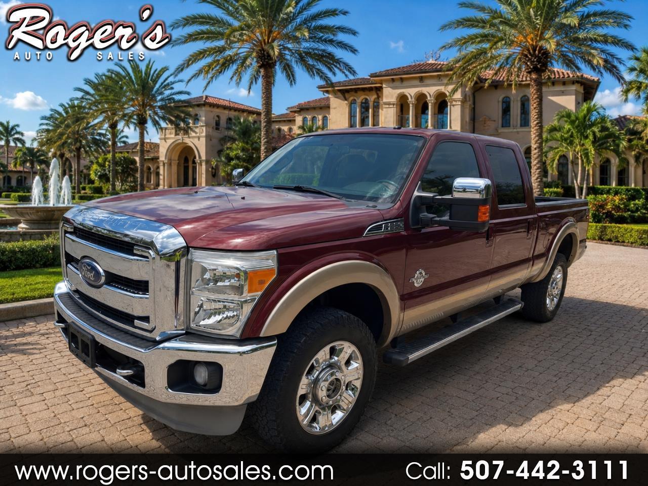 Ford Super Duty F-350 SRW 4WD Crew Cab 156" Lariat 2013