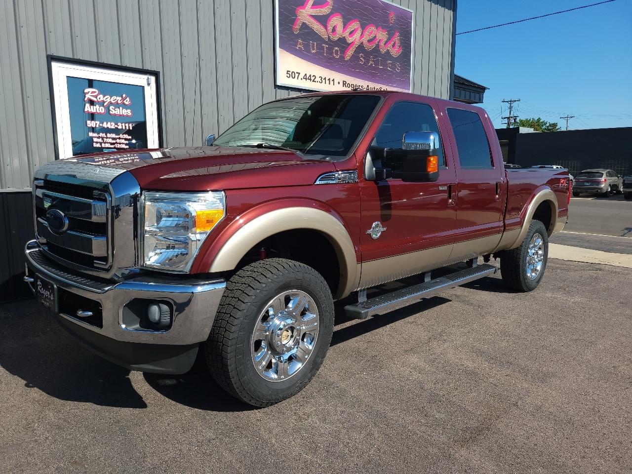 Ford Super Duty F-350 SRW 4WD Crew Cab 156" Lariat 2013