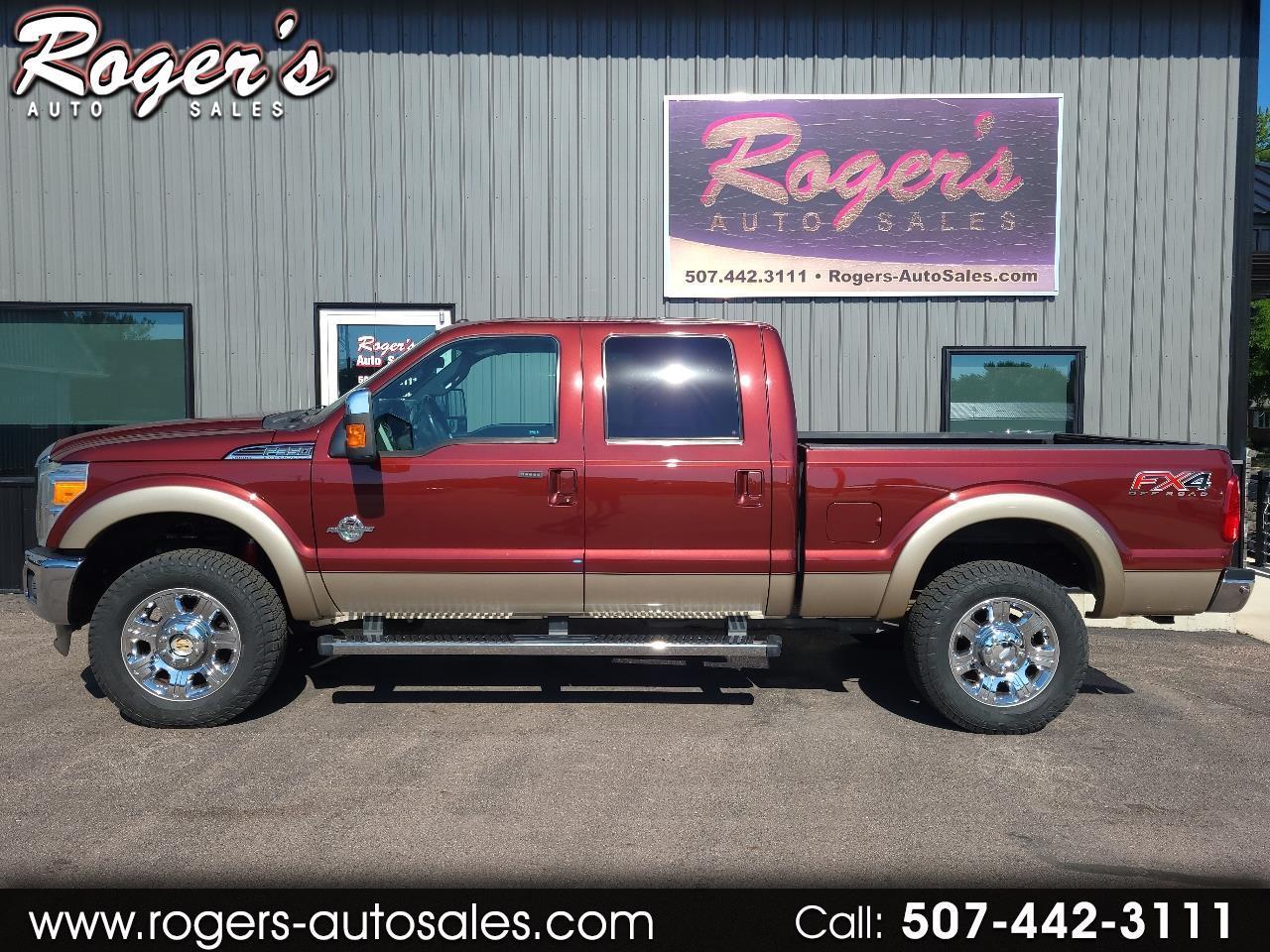 2013 Ford Super Duty F-350 SRW 4WD Crew Cab 156" Lariat