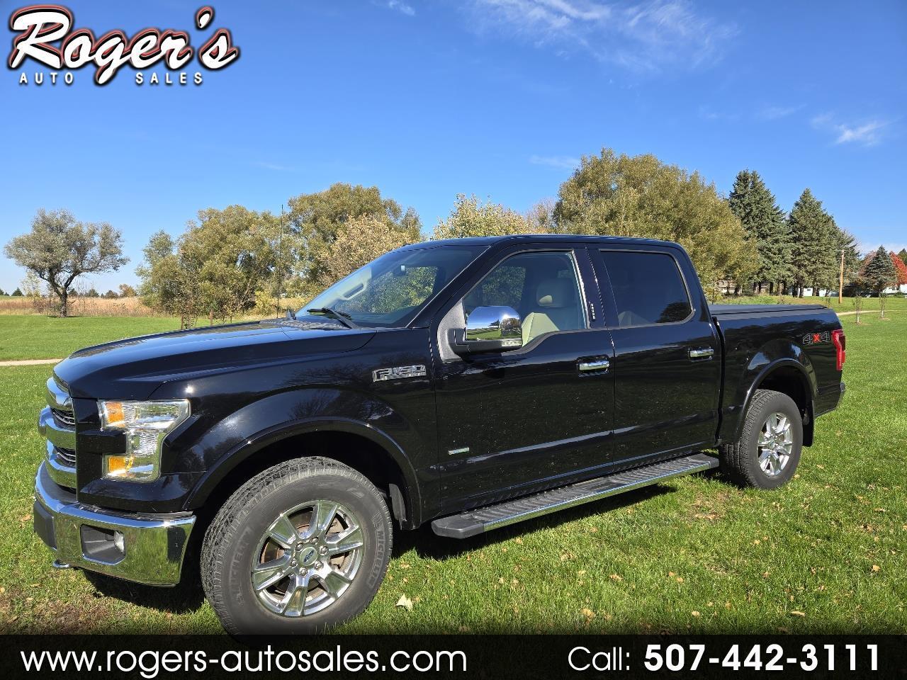 2016 Ford F-150 4WD SuperCrew 145" Lariat