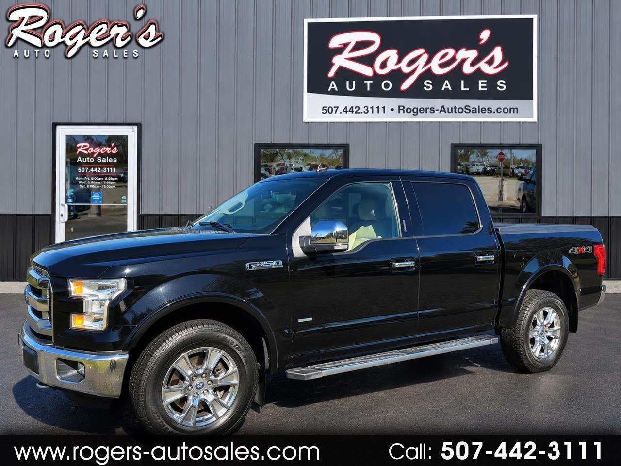2016 Ford F-150 4WD SuperCrew 145" Lariat