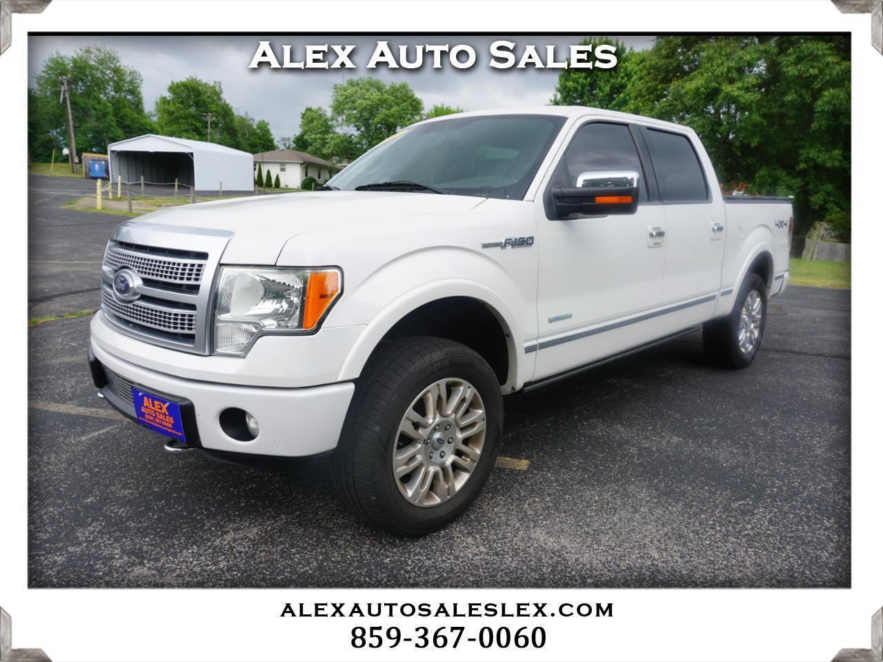 2012 Ford F-150 Platinum SuperCrew 5.5-ft. Bed 4WD