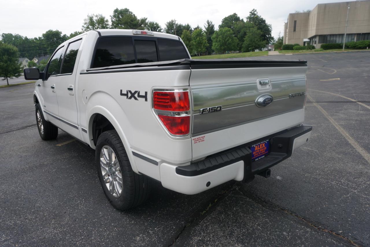 Ford F-150 Platinum SuperCrew 5.5-ft. Bed 4WD 2012