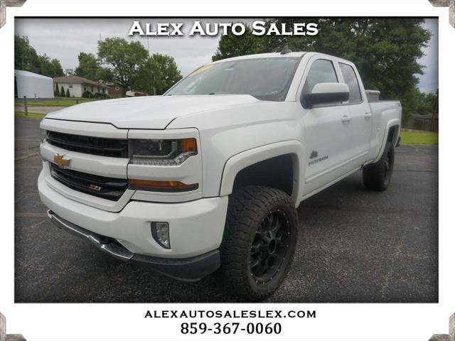 White 2017 Chevrolet Silverado 1500 Pickup Truck Four-Wheel Drive Automatic