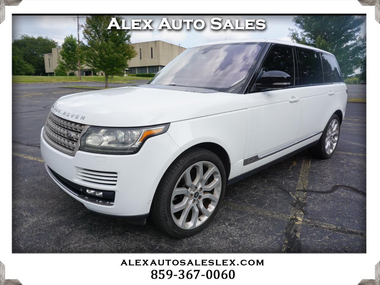 Land Rover Range Rover 5.0L V8 Supercharged 2014