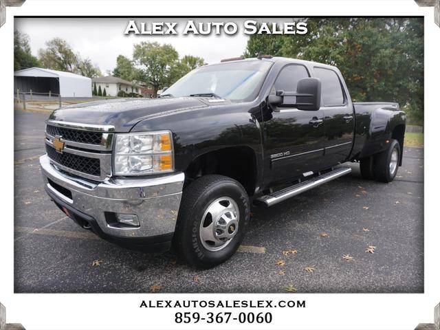 Black 2014 Chevrolet Silverado 3500HD Pickup Truck Four-Wheel Drive Automatic