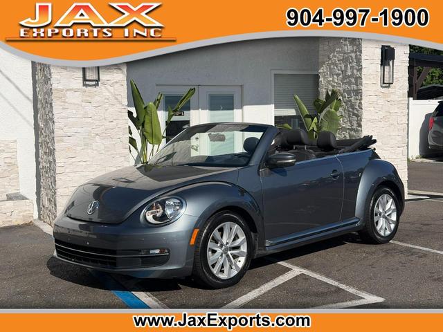 Gray 2013 Volkswagen Beetle TDI Convertible Convertible Front-Wheel Drive Automatic