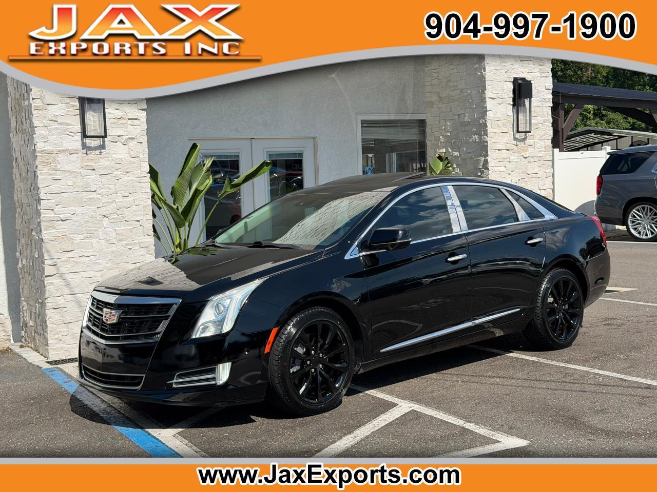 Black 2017 Cadillac XTS Sedan Front-Wheel Drive Automatic