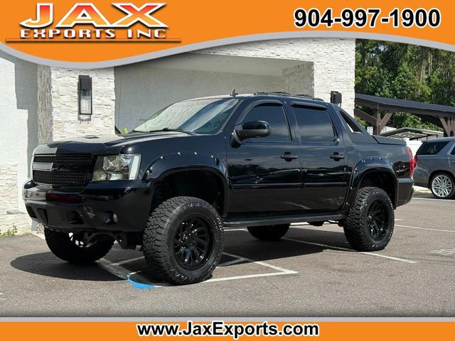 Black 2011 Chevrolet Avalanche Pickup Truck Four-Wheel Drive Automatic
