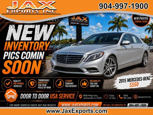 Silver 2015 Mercedes-Benz S-Class Sedan Rear-Wheel Drive Automatic