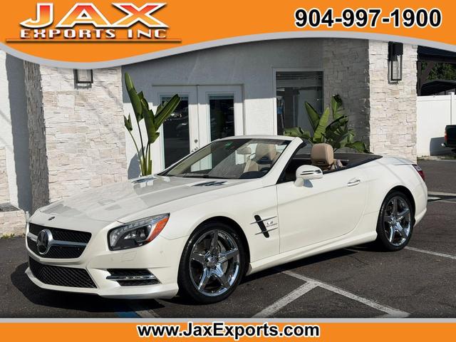 White 2013 Mercedes-Benz SL-Class Convertible Rear-Wheel Drive