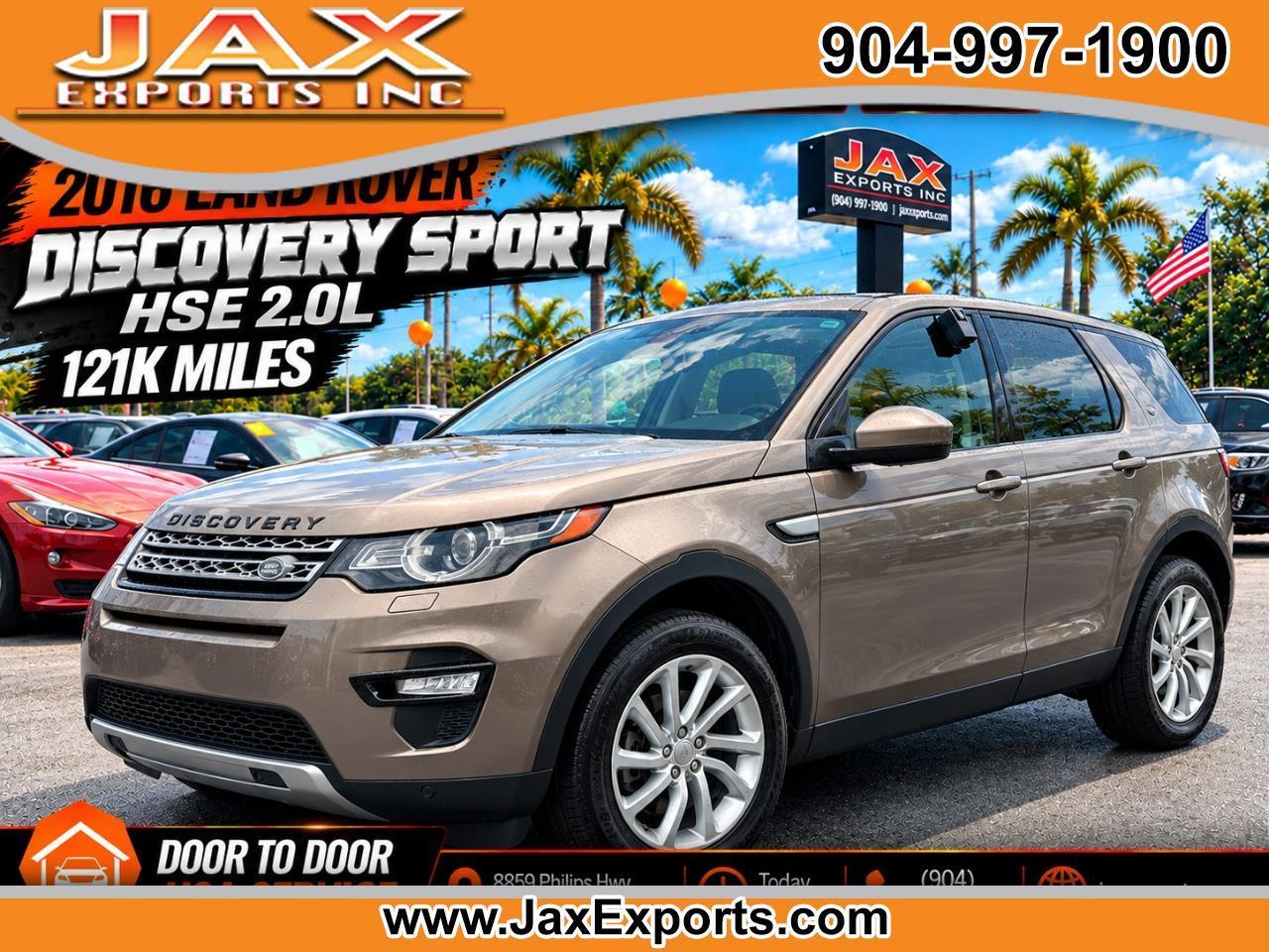 Gold 2016 Land Rover Discovery Sport SUV / Crossover All-Wheel Drive Automatic