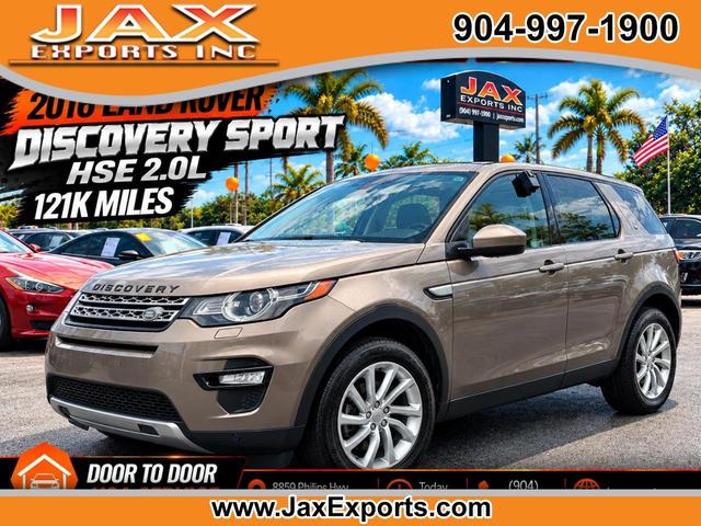 Gold 2016 Land Rover Discovery Sport SUV / Crossover All-Wheel Drive Automatic