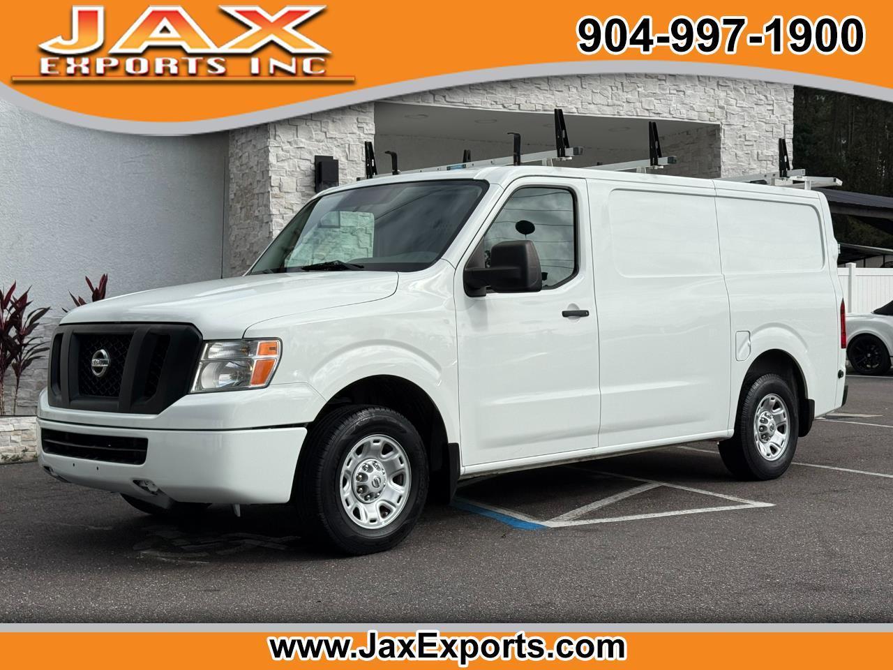 White 2018 Nissan NV Cargo Van Rear-Wheel Drive Automatic