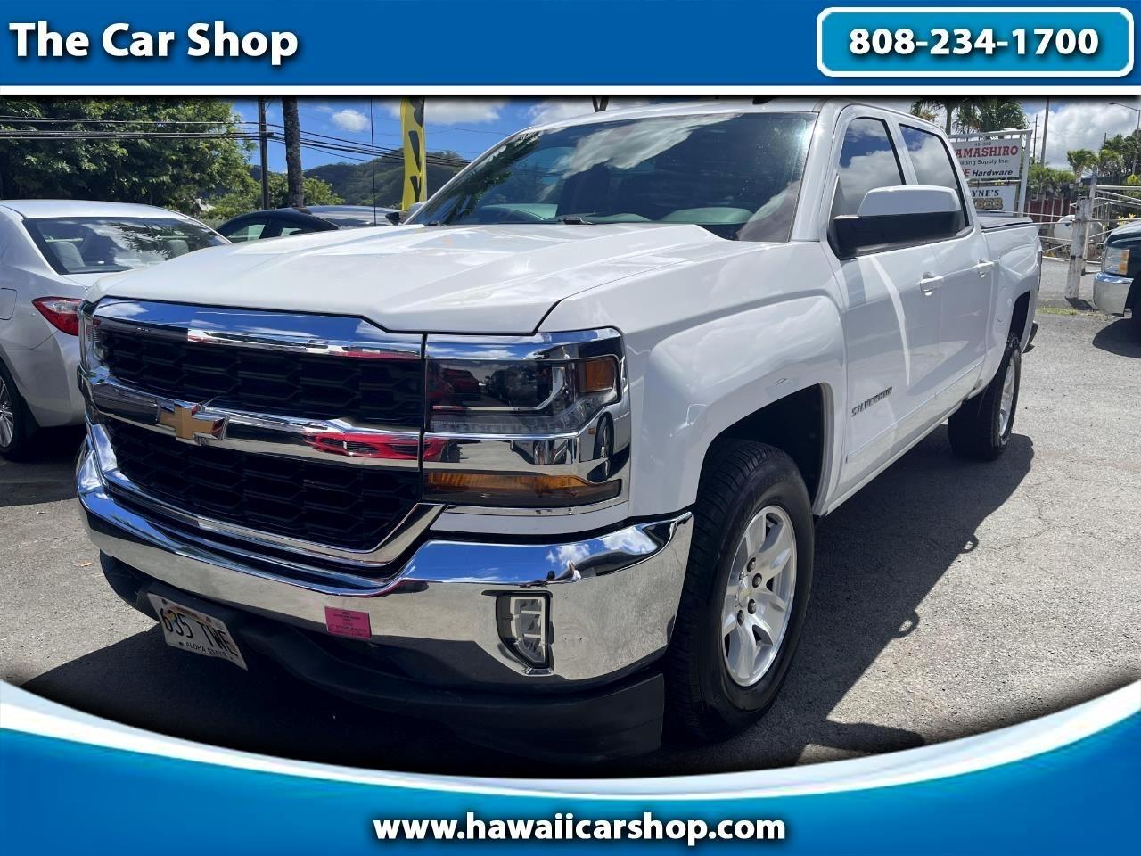 Used 2017 Chevrolet Silverado 1500 LT Crew Cab 2WD For Sale In Honolulu 