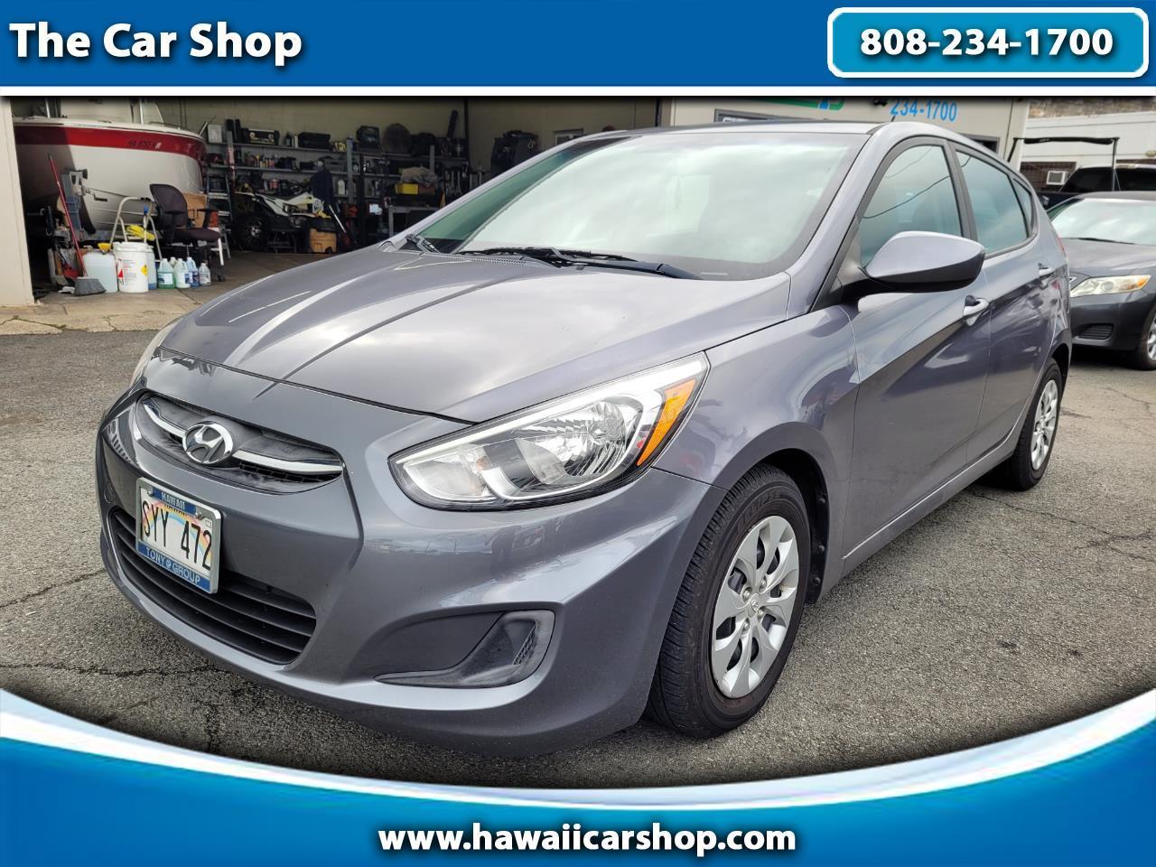 Used 2017 Hyundai Accent SE 5 Door 6A For Sale In Honolulu HI 96816 The 