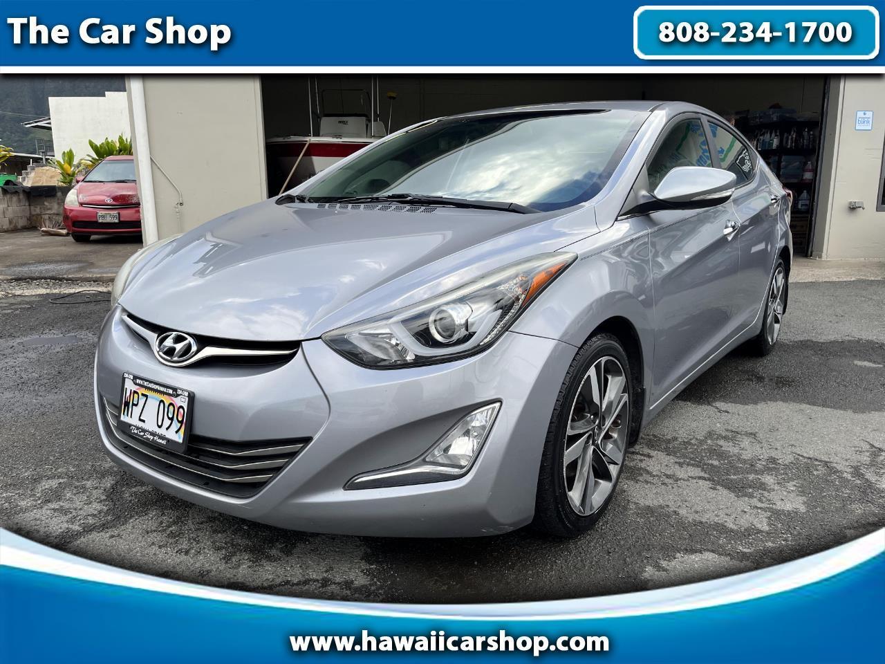 Used 2015 Hyundai Elantra Limited For Sale In Honolulu HI 96816 The Car 