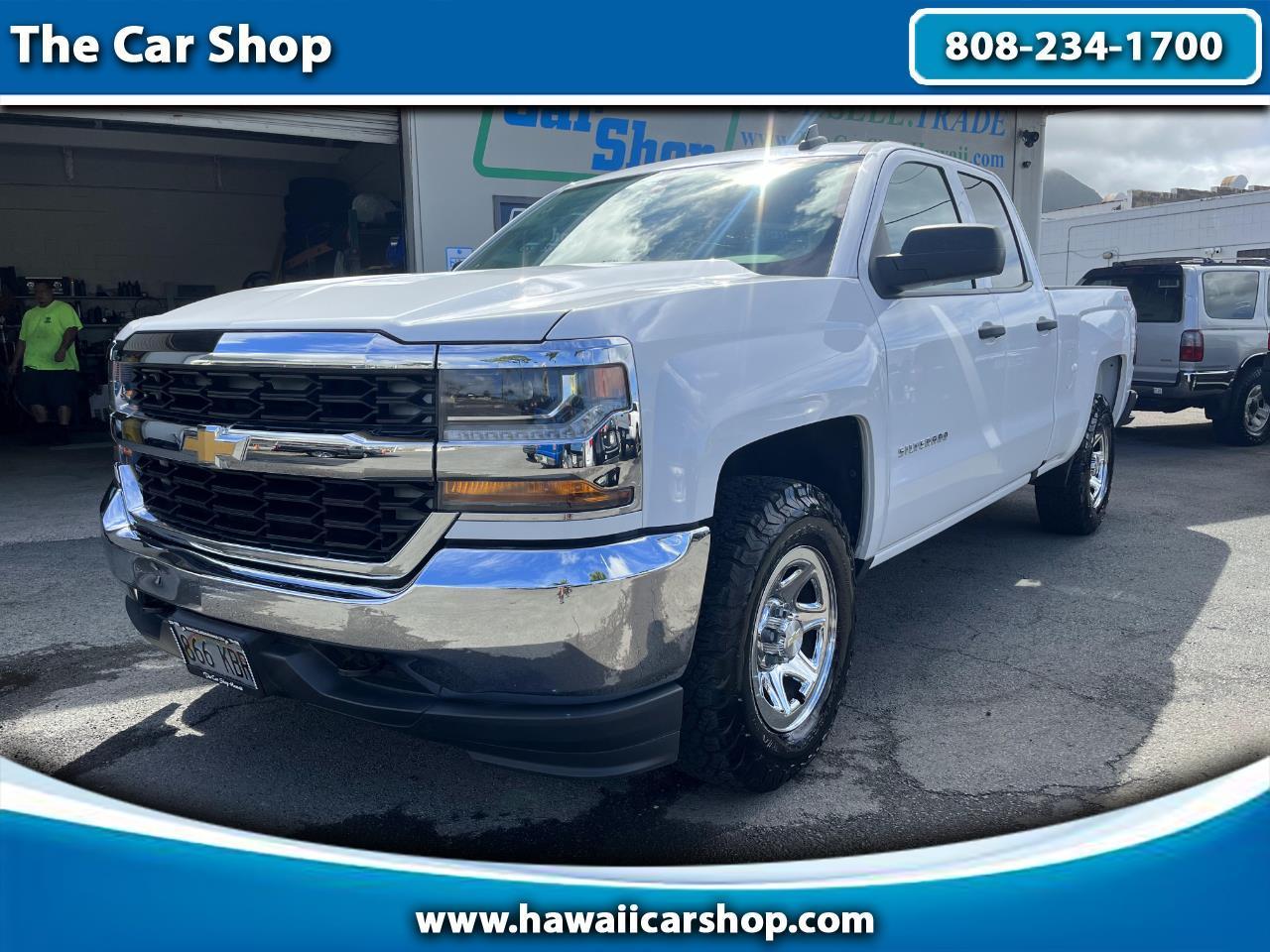 Used 2016 Chevrolet Silverado 1500 Work Truck Double Cab 4WD For Sale 