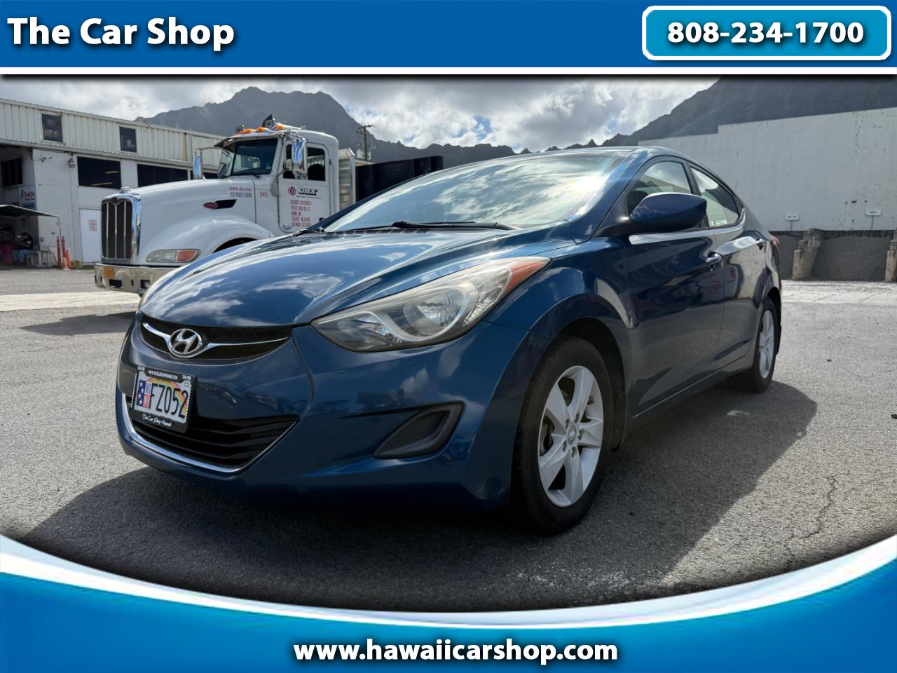 Hyundai Elantra GLS A/T 2013 Hyundai Elantra GLS A/T 2013